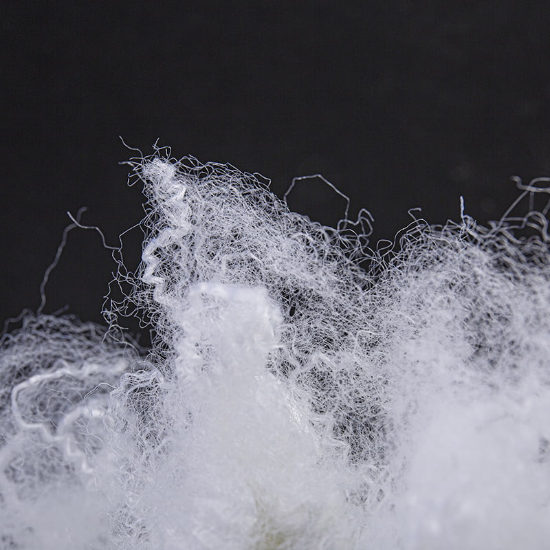 白色6D×64二维中空阻燃纤维 白色6D×64二维中空阻燃纤维